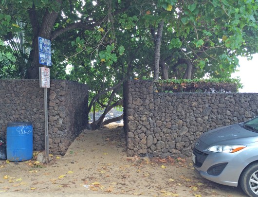 Entrance to Secret Beach